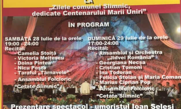 Festival Slimnic 2018