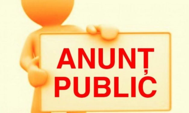 Anunț demarare procedură informare