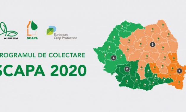 INFORMARE – privind campania gratuită de colecatre a ambalajelor de pesticide prin Programul SCAPA campania 2020